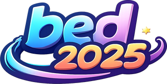 bed 2025 নীয়ন লোগো